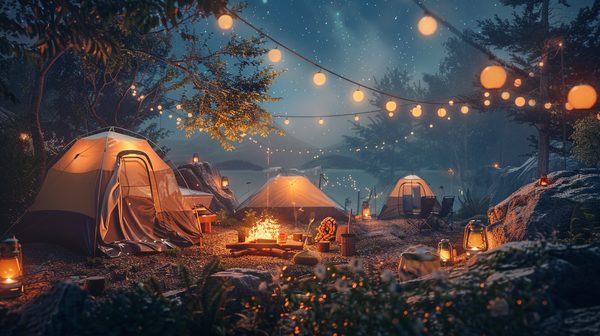 Découvrez les joies du camping lors d'un voyage en Bretagne